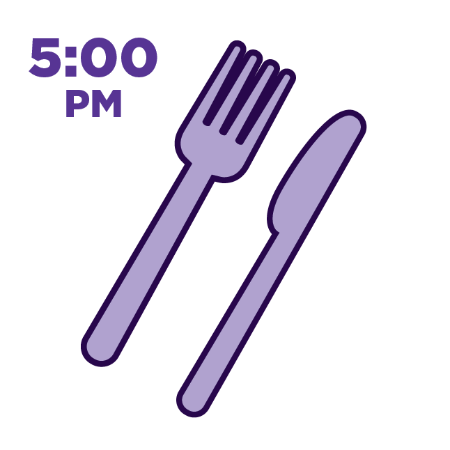 Calcium-rich foods, medications, or supplements should not be consumed after 5:00pm